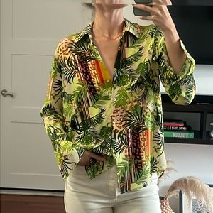 L’agence Silk Button Down